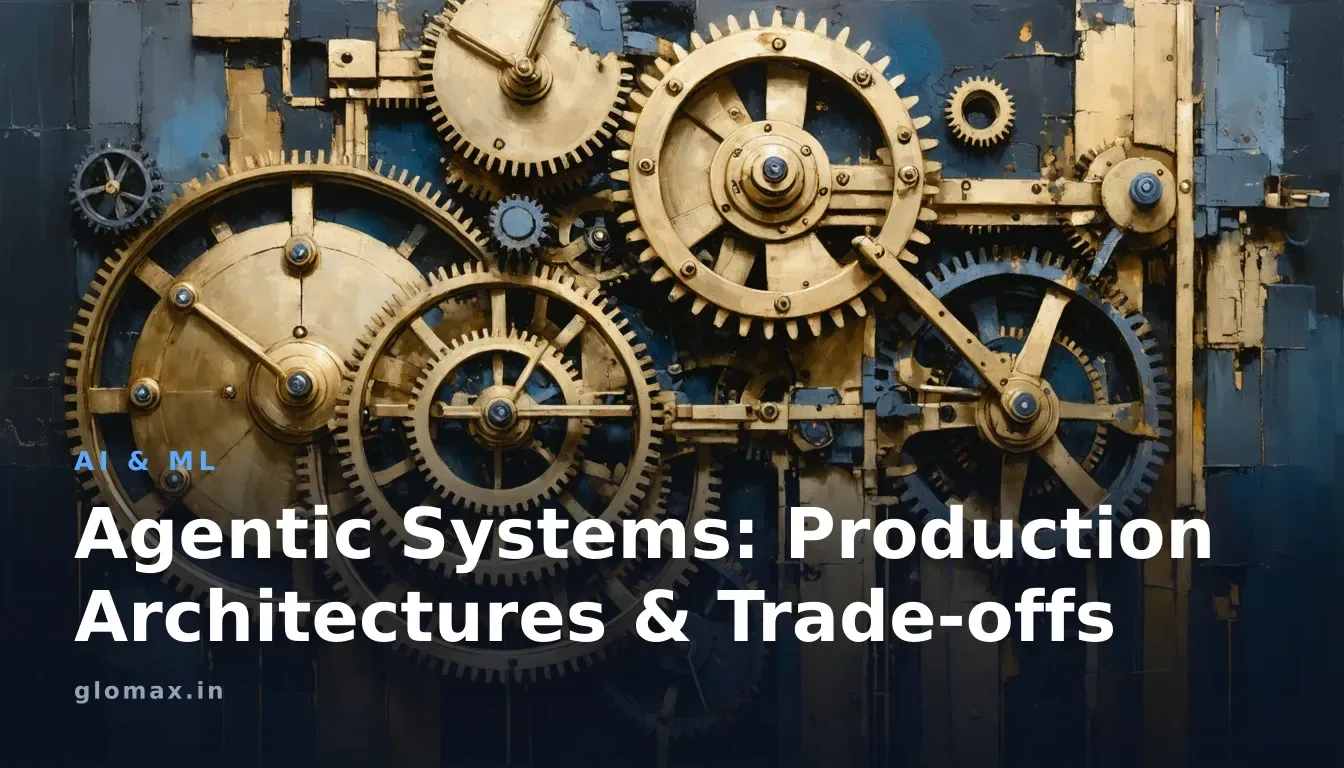 Agentic Systems: Production Architectures & Trade-offs