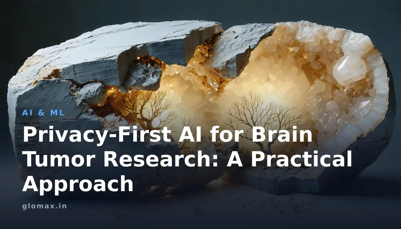 Brain Tumor Research Without Seeing the Data